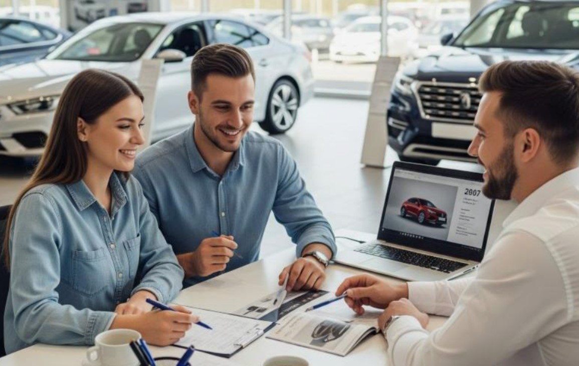 Автосалон с возможностью трейд-ина для обмена автомобилей на новые модели